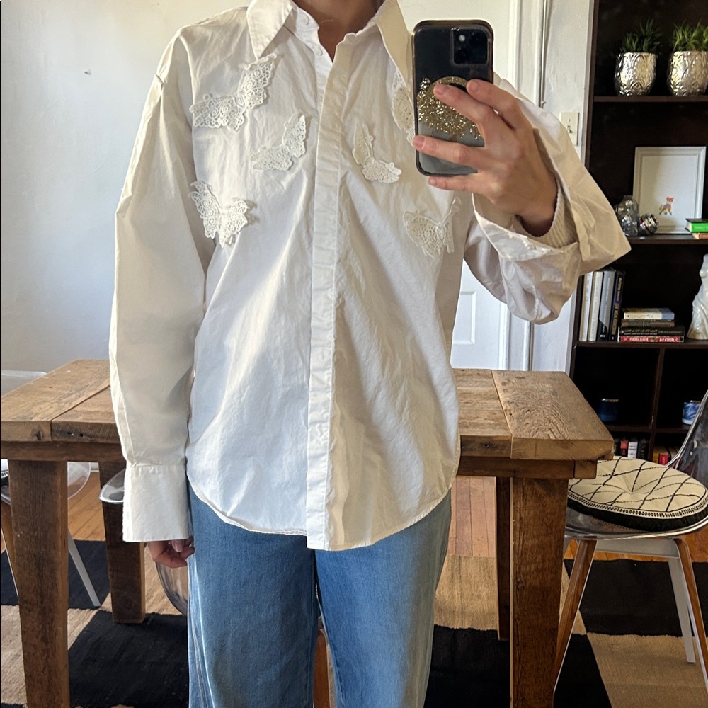 & Other Stories White butterfly Detail